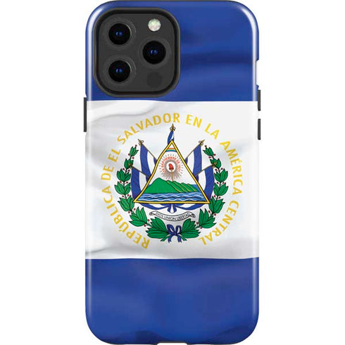 El Salvador Flag iPhone 13 Pro Max Impact Case